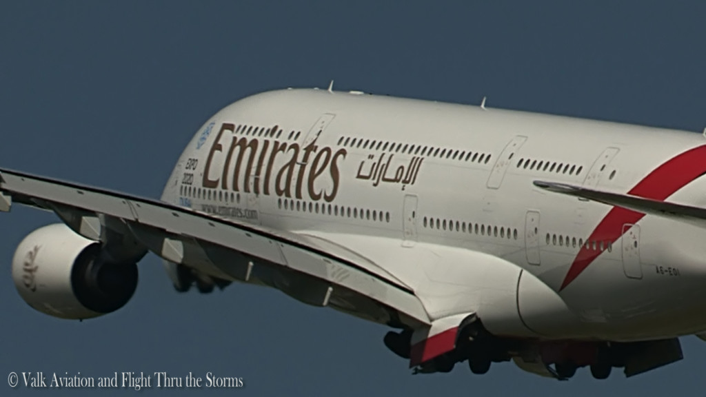 China Southern and Emirates A380 @ RW36L.Still012