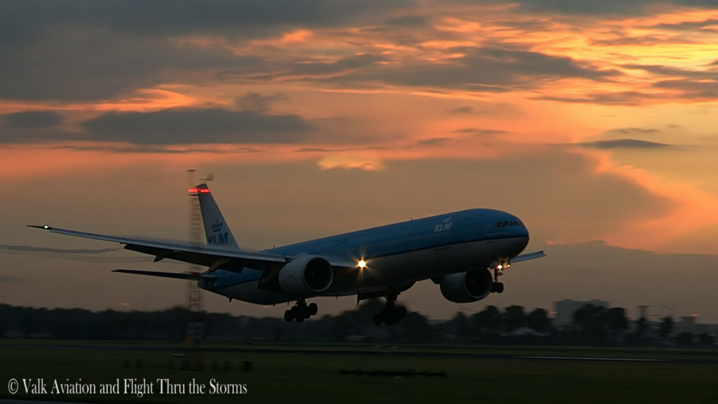 Last Flight of Cpt Wil Janssen @ KLM B777.Still023