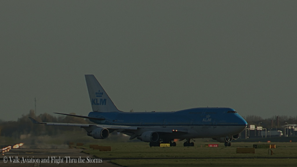 Last flight of Erik Stassen @ Cpt KLM B747.Still037