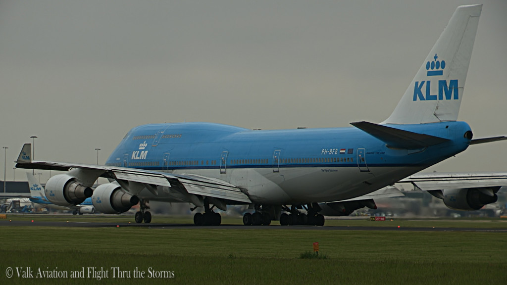 Last flight of Gino Kribben @ Cpt KLM B747.Still022