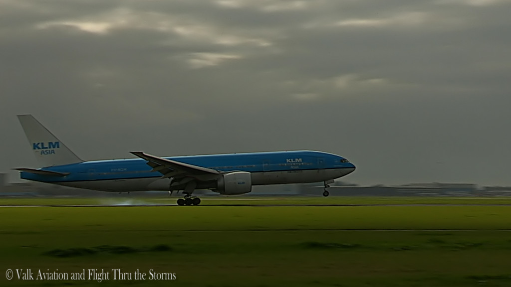 Last flight of Tjeerd Reitsma @ Cpt KLM B777.Still015